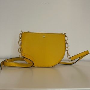 Ralph Lauren crossbody bag in yellow